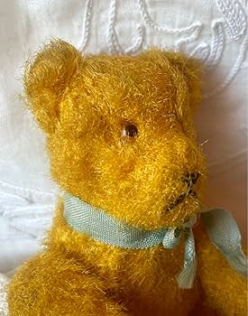 Amazon.co.jp: 小さなイエローくまちゃん フランスヴィンテージ